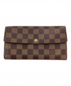 LOUIS VUITTONルイ ヴィトン）の古着「長財布」｜ブラウン