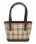 BURBERRY（バーバリー）の古着「ノバチェックトートバッグ」｜ベージュ