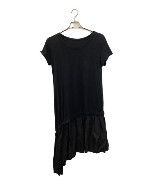 Y's（ワイズ）Y's (ワイズ) 半袖ワンピース ブラック サイズ:2の古着・服飾アイテム