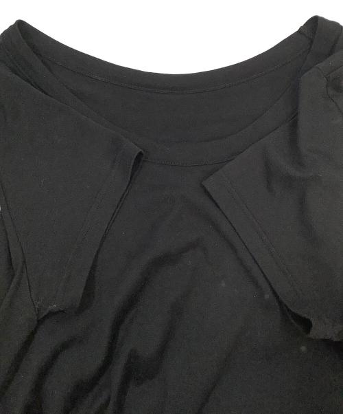 Y's（ワイズ）Y's (ワイズ) 半袖ワンピース ブラック サイズ:2の古着・服飾アイテム