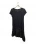 Y's (ワイズ) 半袖ワンピース ブラック サイズ:2：5000円