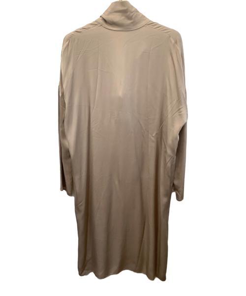 Whim Gazette（ウィムガゼット）Whim Gazette (ウィムガゼット) 長袖ワンピース ベージュ サイズ:Freeの古着・服飾アイテム