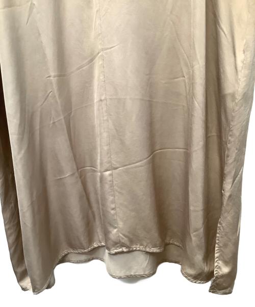 Whim Gazette（ウィムガゼット）Whim Gazette (ウィムガゼット) 長袖ワンピース ベージュ サイズ:Freeの古着・服飾アイテム