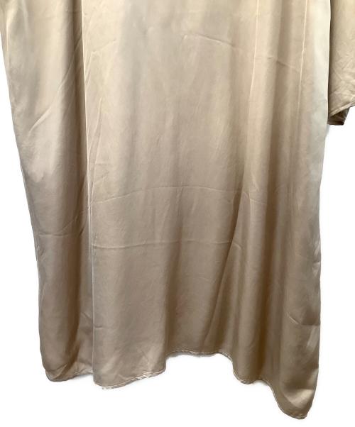 Whim Gazette（ウィムガゼット）Whim Gazette (ウィムガゼット) 長袖ワンピース ベージュ サイズ:Freeの古着・服飾アイテム