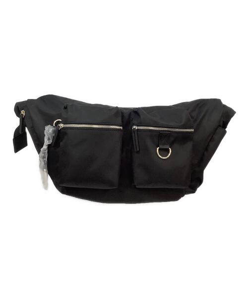 JEANASIS（ジーナシス）JEANASIS (ジーナシス) ナイロンWPボディBAG ブラックの古着・服飾アイテム