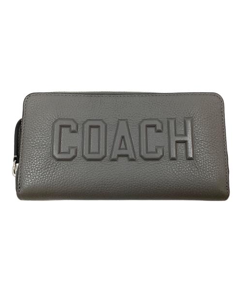 COACH（コーチ）COACH (コーチ) アコーディオン ウォレット・コーチ グラフィック グレーの古着・服飾アイテム