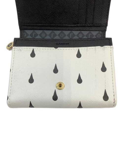 JOJO（ジョジョ）JOJO (ジョジョ) 2つ折り財布 ホワイトの古着・服飾アイテム