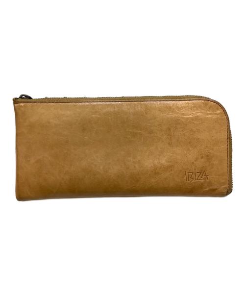IBIZA（イビザ）IBIZA (イビザ) Lジップウォレット ブラウンの古着・服飾アイテム
