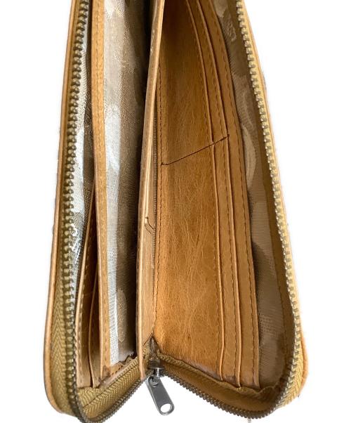 IBIZA（イビザ）IBIZA (イビザ) Lジップウォレット ブラウンの古着・服飾アイテム