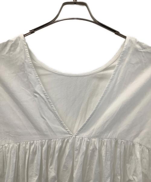 Sea Room lynn（シールームリン）Sea Room lynn (シールームリン) 半袖ワンピース ホワイト サイズ:Sの古着・服飾アイテム