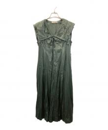 COCODEAL（ココディール）の古着「ノースリーブワンピース」｜グリーン