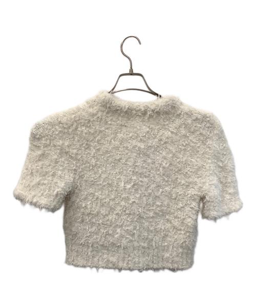 COCODEAL（ココディール）COCODEAL (ココディール) 厚手カーディガン ホワイト サイズ:2の古着・服飾アイテム