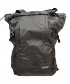 Patagoniaパタゴニア）の古着「LW Travel Tote Pack」｜ブラック