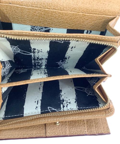 Vivienne Westwood（ヴィヴィアンウエストウッド）Vivienne Westwood (ヴィヴィアンウエストウッド) 2つ折り財布 ブラウンの古着・服飾アイテム