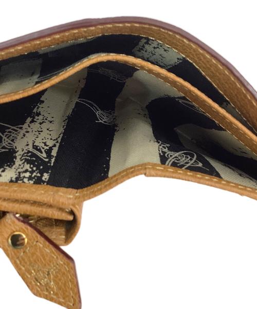 Vivienne Westwood（ヴィヴィアンウエストウッド）Vivienne Westwood (ヴィヴィアンウエストウッド) 2つ折り財布 ブラウンの古着・服飾アイテム
