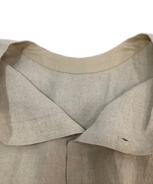 tumugu（ツムグ）tumugu (ツムグ) ノースリーブワンピース ブルー×ベージュ サイズ:Fの古着・服飾アイテム