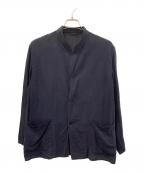 COMOLIコモリ）の古着「長袖シャツ」｜ネイビー