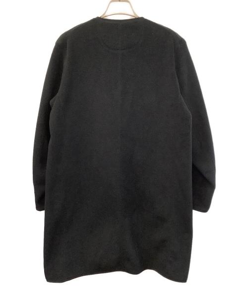 DANTON（ダントン）DANTON (ダントン) ノーカラーフリースジャケット ブラック サイズ:34の古着・服飾アイテム