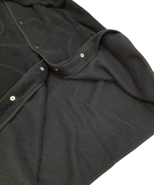 DANTON（ダントン）DANTON (ダントン) ノーカラーフリースジャケット ブラック サイズ:34の古着・服飾アイテム
