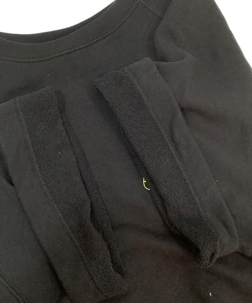 WIND AND SEA（ウィンダンシー）WIND AND SEA (ウィンダンシー) 半袖スウェット ブラック サイズ:Lの古着・服飾アイテム