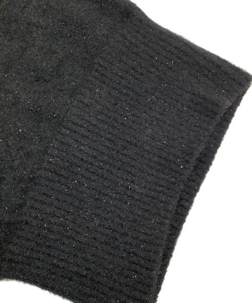 MECRE（メクル）MECRE (メクル) 厚手ニット ブラック サイズ:Fの古着・服飾アイテム