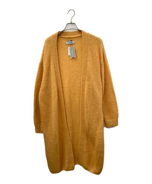 MARCOMONDE（マルコモンド）MARCOMONDE (マルコモンド) 厚手カーディガン オレンジ サイズ:Free 未使用品の古着・服飾アイテム