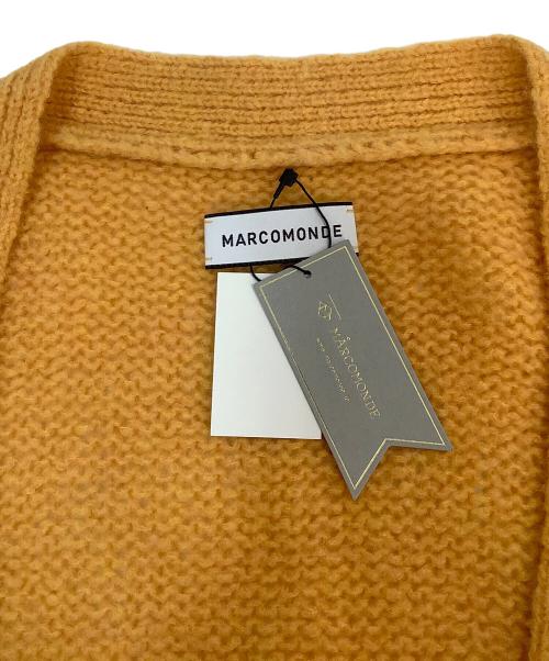 MARCOMONDE（マルコモンド）MARCOMONDE (マルコモンド) 厚手カーディガン オレンジ サイズ:Free 未使用品の古着・服飾アイテム