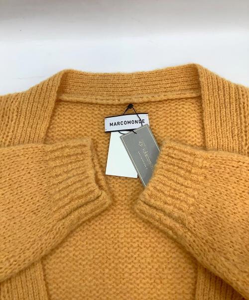 MARCOMONDE（マルコモンド）MARCOMONDE (マルコモンド) 厚手カーディガン オレンジ サイズ:Free 未使用品の古着・服飾アイテム