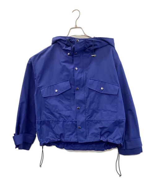 heliopole（エリオポール）heliopole (エリオポール) クロップドマウンテンパーカー ブルー サイズ:38の古着・服飾アイテム