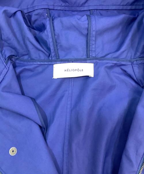 heliopole（エリオポール）heliopole (エリオポール) クロップドマウンテンパーカー ブルー サイズ:38の古着・服飾アイテム