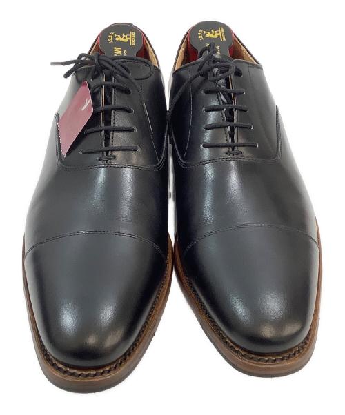 SCOTCH GRAIN（スコッチグレイン）SCOTCH GRAIN (スコッチグレイン) ストレートチップシューズ ブラック サイズ:25.5cmの古着・服飾アイテム