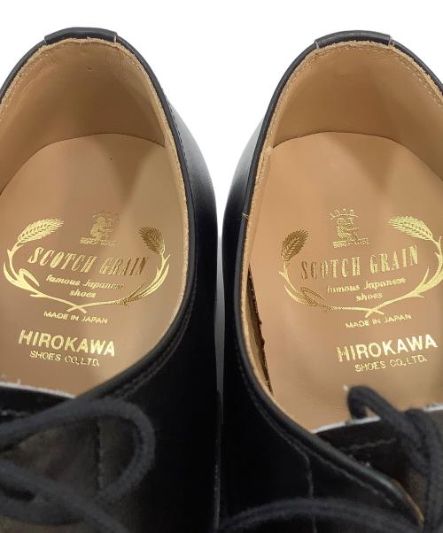 SCOTCH GRAIN（スコッチグレイン）SCOTCH GRAIN (スコッチグレイン) ストレートチップシューズ ブラック サイズ:25.5cmの古着・服飾アイテム