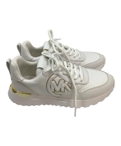 MICHAEL KORS（マイケル・コース）MICHAEL KORS (マイケルコース) ローカットスニーカー ホワイト サイズ:5.5の古着・服飾アイテム