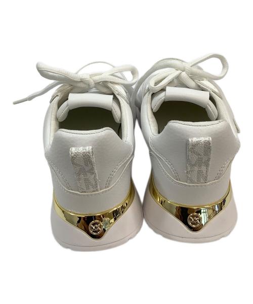 MICHAEL KORS（マイケル・コース）MICHAEL KORS (マイケルコース) ローカットスニーカー ホワイト サイズ:5.5の古着・服飾アイテム