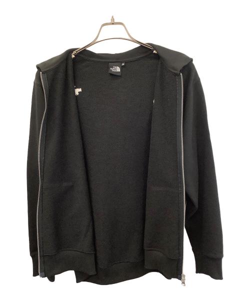 THE NORTH FACE（ザ ノース フェイス）THE NORTH FACE (ザ ノース フェイス) スクエアロゴフルジップパーカー ブラック サイズ:Mの古着・服飾アイテム