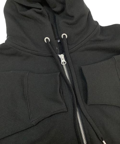 THE NORTH FACE（ザ ノース フェイス）THE NORTH FACE (ザ ノース フェイス) スクエアロゴフルジップパーカー ブラック サイズ:Mの古着・服飾アイテム