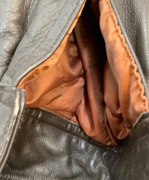 HARLEY-DAVIDSON（ハーレーダビッドソン）HARLEY-DAVIDSON (ハーレーダビッドソン) レザージャケット ブラウン サイズ:Mの古着・服飾アイテム