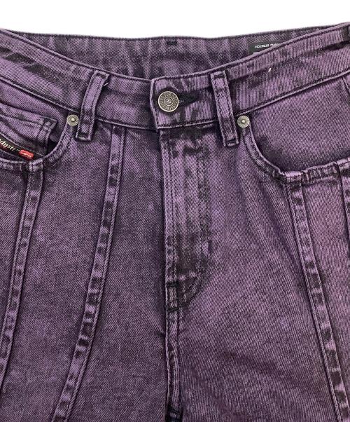 DIESEL（ディーゼル）DIESEL (ディーゼル) デニムパンツ パープル サイズ:W23の古着・服飾アイテム
