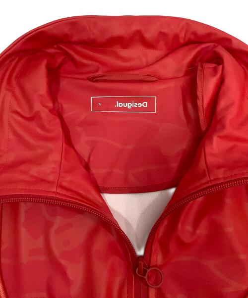 Desigual（デシグアル）Desigual (デシグアル) マウンテンパーカー レッド サイズ:Sの古着・服飾アイテム