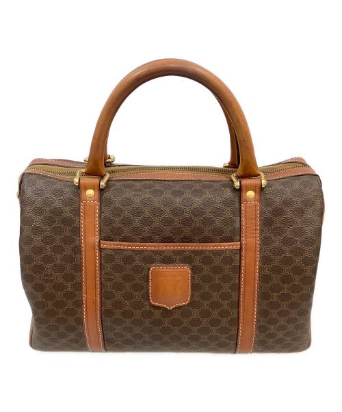 CELINE（セリーヌ）CELINE (セリーヌ) ミニボストンバッグ ブラウンの古着・服飾アイテム