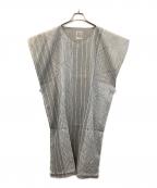 SOU・SOUソウソウ）の古着「ノースリーブワンピース」｜グレー