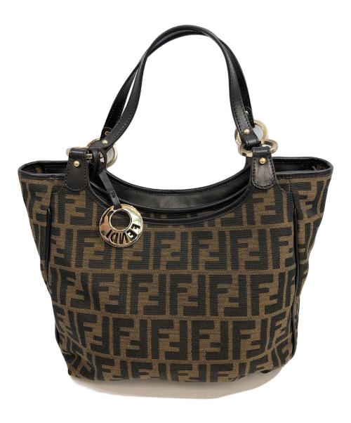 FENDI（フェンディ）FENDI (フェンディ) トートバッグ ブラウンの古着・服飾アイテム