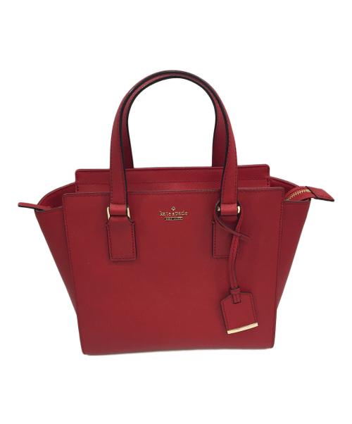 Kate Spade（ケイトスペード）Kate Spade (ケイトスペード) ショルダーバッグ レッドの古着・服飾アイテム