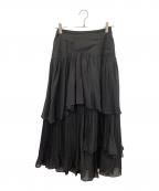 HER LIP TOハーリップトゥ）の古着「ロングスカート」｜ブラック