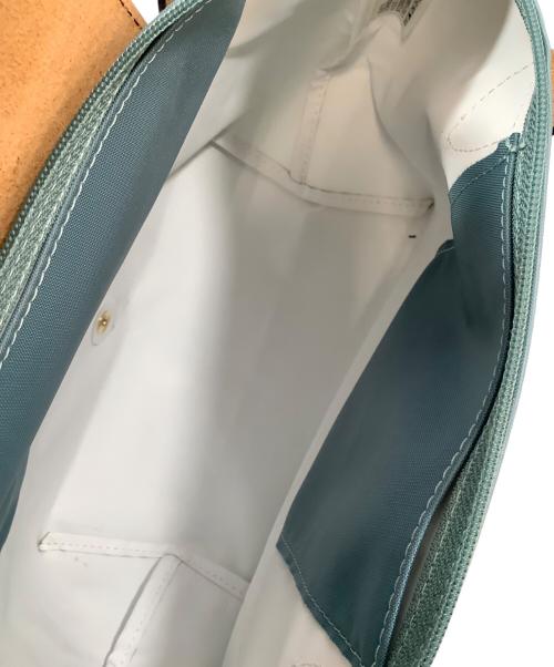 LONGCHAMP（ロンシャン）LONGCHAMP (ロンシャン) ハンドバッグ スカイブルーの古着・服飾アイテム