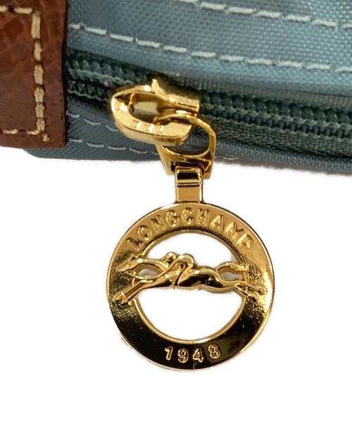 LONGCHAMP（ロンシャン）LONGCHAMP (ロンシャン) ハンドバッグ スカイブルーの古着・服飾アイテム
