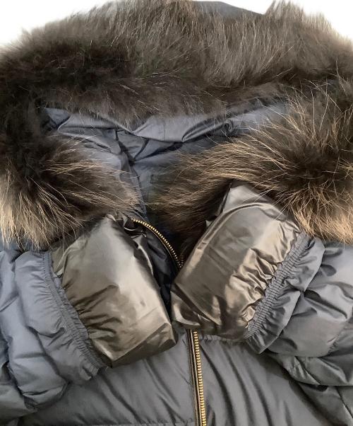 nano・universe（ナノ・ユニバース）nano・universe (ナノ・ユニバース) 西川ダウン (ニシカワダウン) ダウンコート ネイビー サイズ:38の古着・服飾アイテム