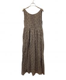 Sea Room lynn（シールームリン）の古着「ノースリーブ・キャミソールワンピース」｜ブラウン