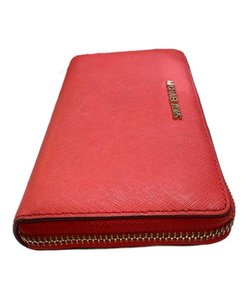 MICHAEL KORS（マイケル・コース）MICHAEL KORS (マイケル・コース) 長財布 レッドの古着・服飾アイテム
