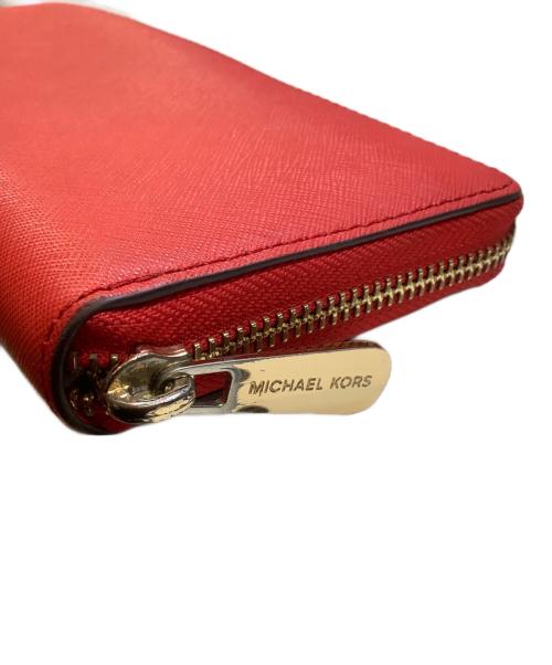 MICHAEL KORS（マイケル・コース）MICHAEL KORS (マイケル・コース) 長財布 レッドの古着・服飾アイテム